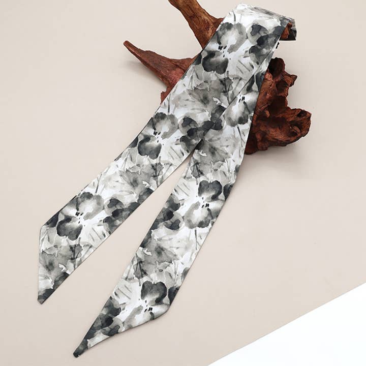 ACCITY - Wholesale Scarf - Women's - RETRO JOKER BOW TIE HAIR SCARF_CWASC0430