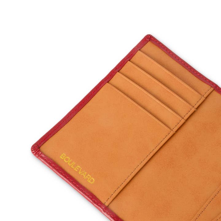 Boulevard - Vente Étui/housse pour passeport – femme - Étui pour passeport en cuir « Tommy » (personnalisable)5