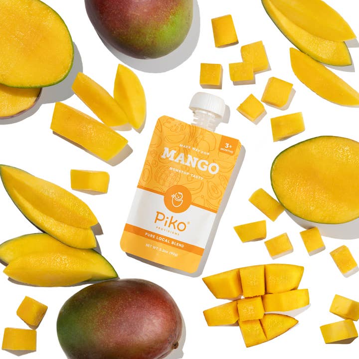 Mango Puree Fruit Snack for Babies for wholesale by Piko Provisions