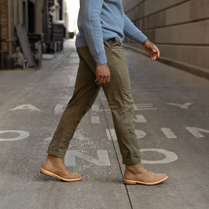 Nisolo - Wholesale Chelsea Boots - Men's - Martin All-Weather Boot Tobacco