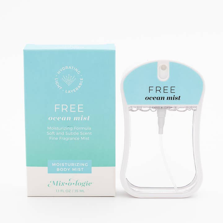 Mixologie - Wholesale Face & Body Mist/Water - Free (ocean mist) Moisturizing Body Mist