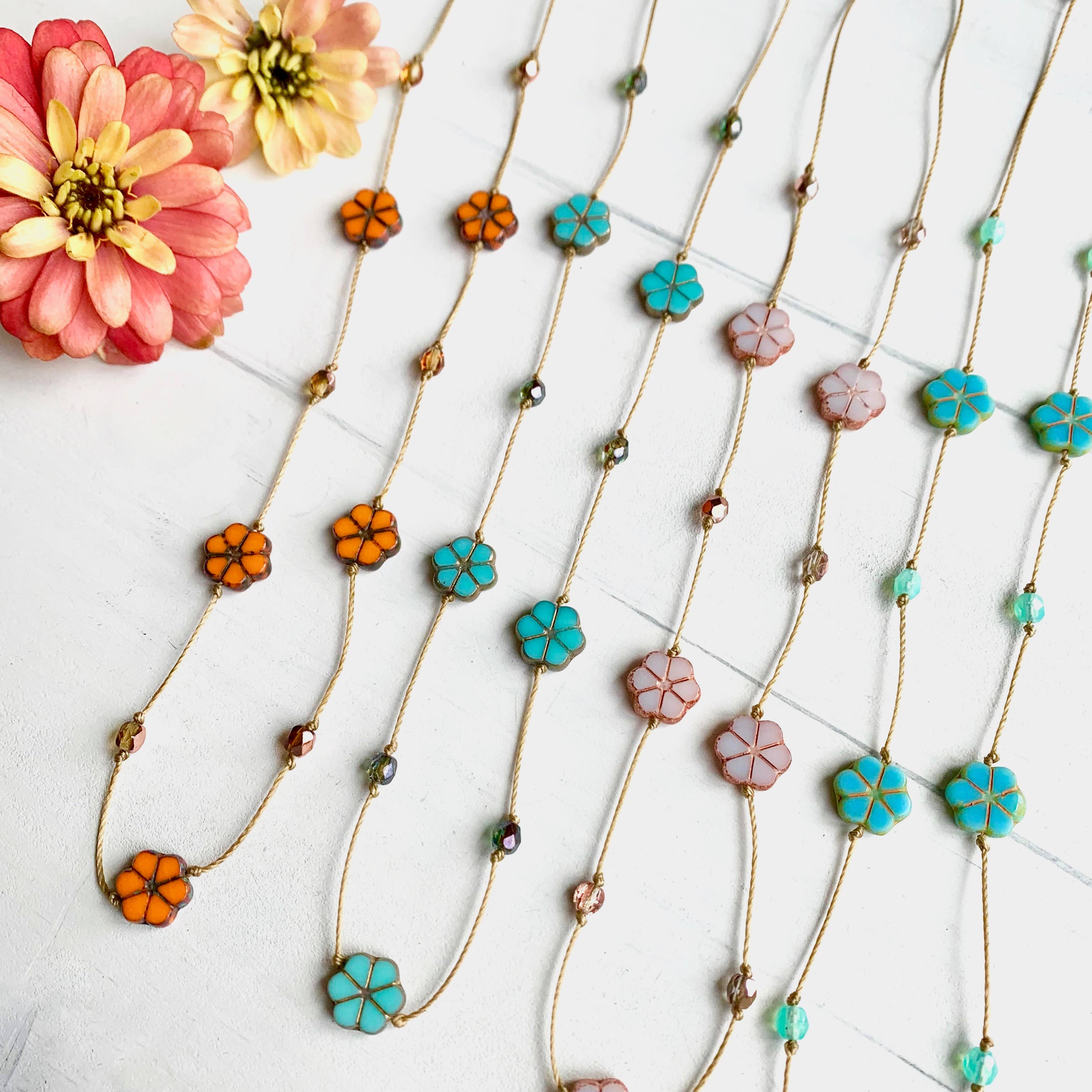 Jo Bird Jewelry – Engroshandel Perlehalskæde – Glem mig ikke halskæde12