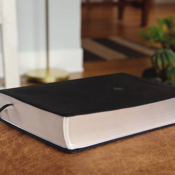 HarperCollins Christian Publishing - Wholesale Religion - NIV Men's Devotional Bible, Large Print, Leathersoft Black4