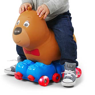 Kid Trax Silly Skaters Bear Foot to Floor for wholesale by Flybar, Inc
