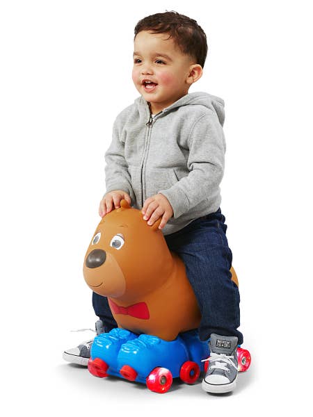 Kid Trax Silly Skaters Bear Foot to Floor for wholesale by Flybar, Inc