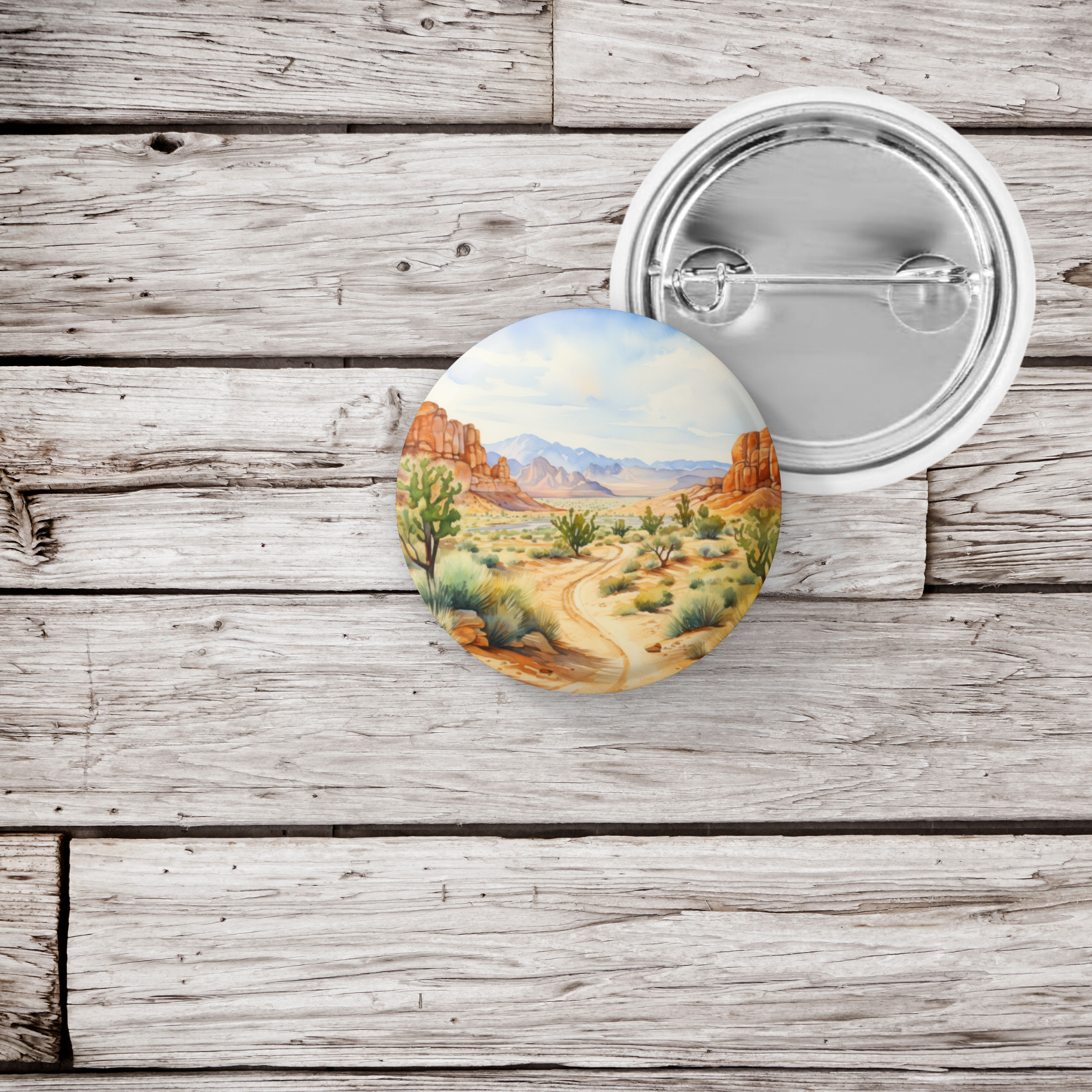 NatureCuts – wholesale Nål och knapp för kavajslag – Ökenlandskap Pin-knapp, Öken Nyckelring, Öken Magnet3