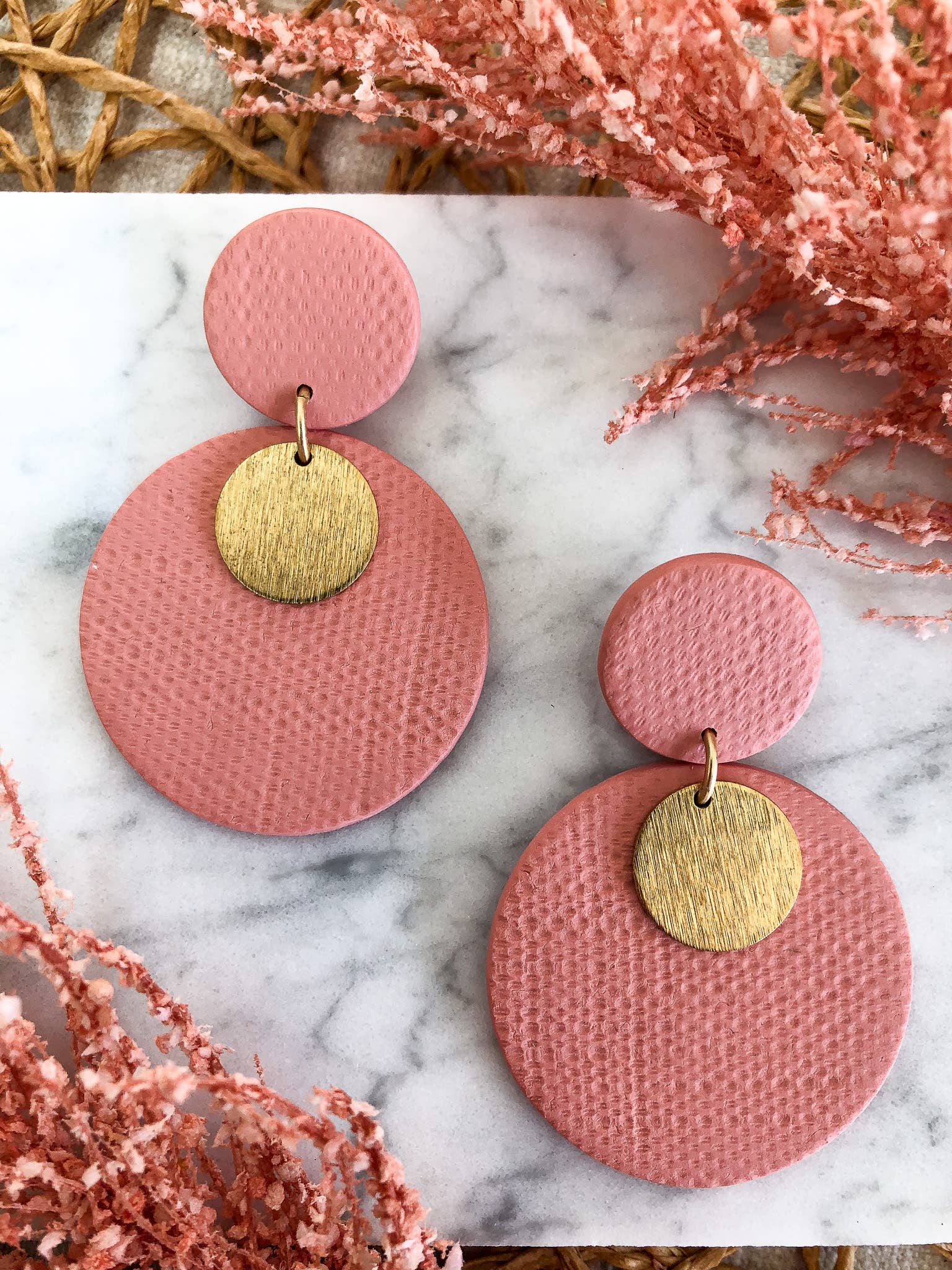 Anam Cara Clay Goods - Wholesale Dangle Earrings - "Till the End Drops" Polymer Clay Earrings2