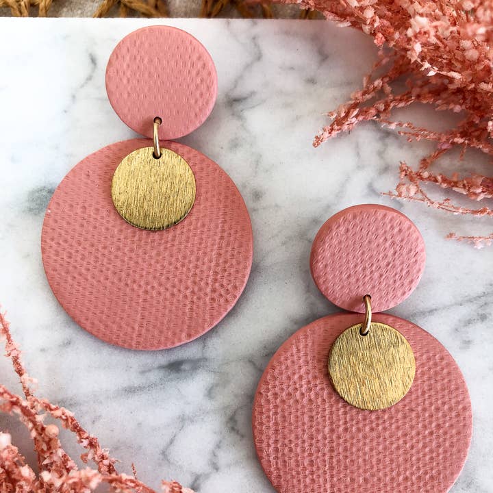 Anam Cara Clay Goods - Wholesale Dangle Earrings - "Till the End Drops" Polymer Clay Earrings2