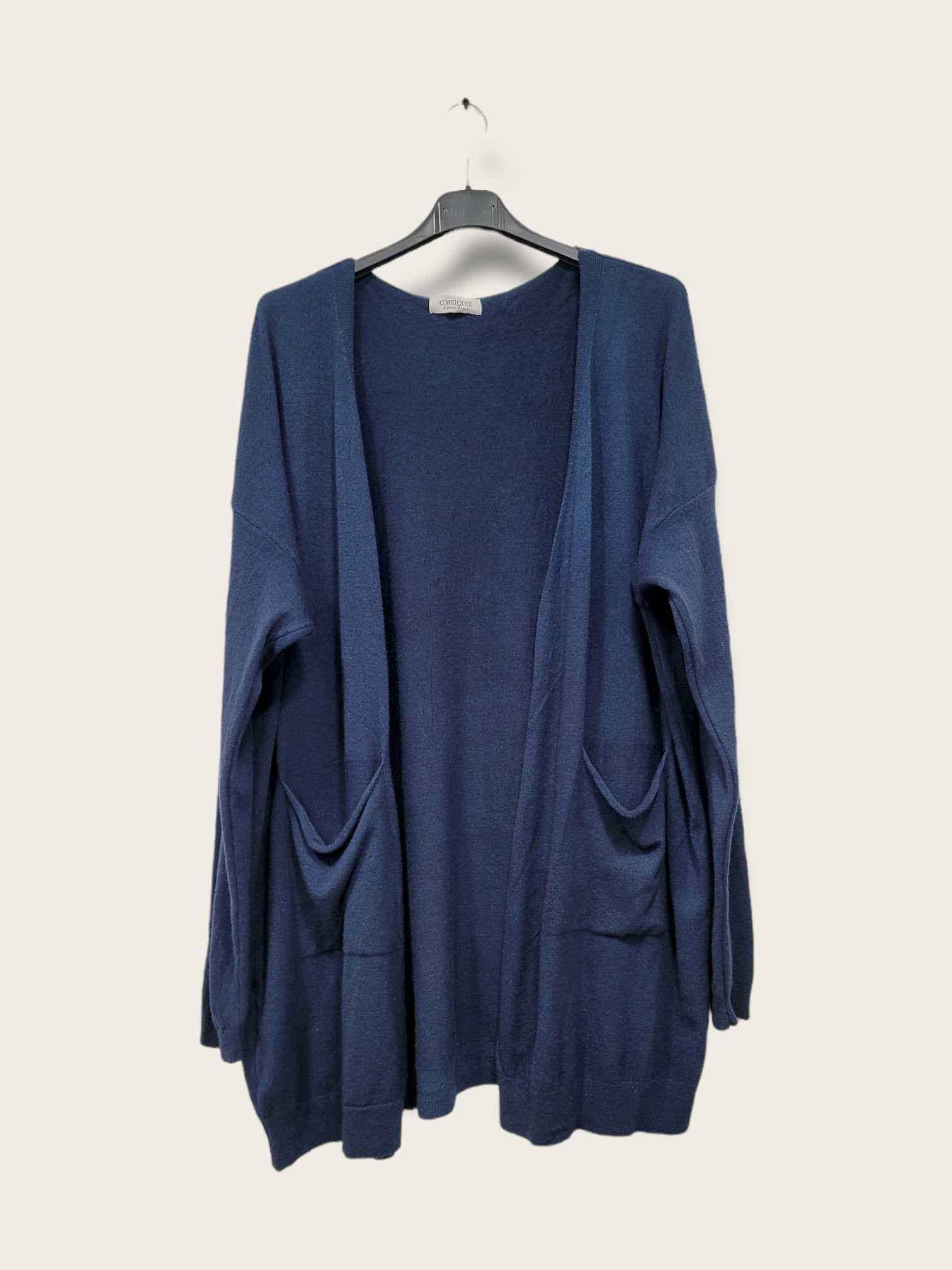 C'MELODIE - Wholesale Cardigan - Women's - Plus Size - Oversized Cardigan with Pockets2