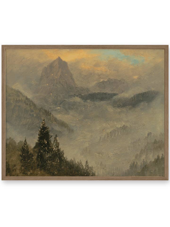 Winter Mountain Range for wholesale by Knot & Soul