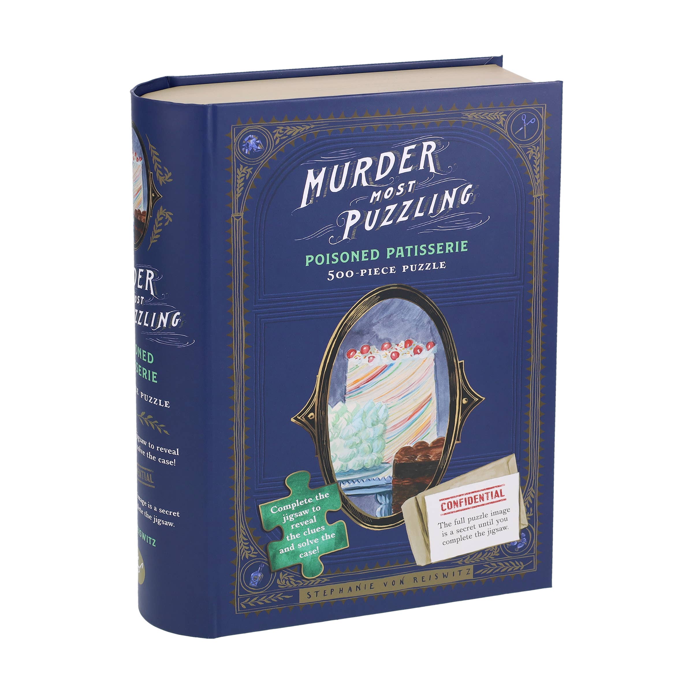 Chronicle Books - Wholesale Puzzle - Adult - Murder Most Puzzling: Poisoned Patisserie 500-Piece Puzzle4