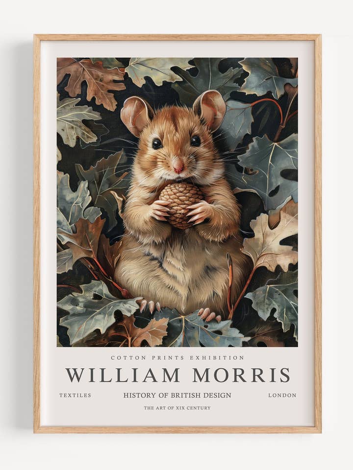 William Morris Hamster I102-19 pour la vente par Peardrop Prints