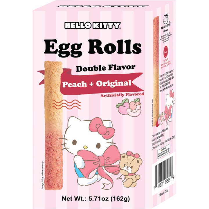 Cow Crack Wholesale - Wholesale Cookie - Sanrio Hello Kitty Egg Roll Cookies Peach+ Original