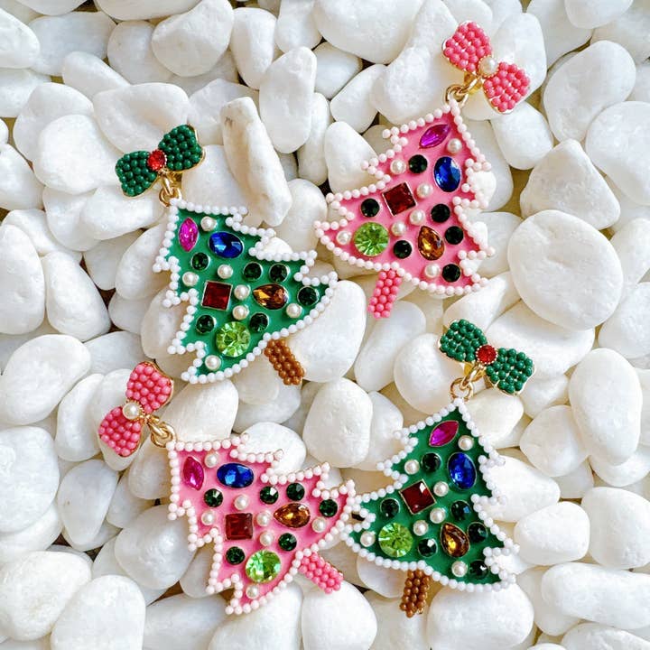 Dress Up Your Tree Dangle Earrings for wholesale by Ellison+Young
