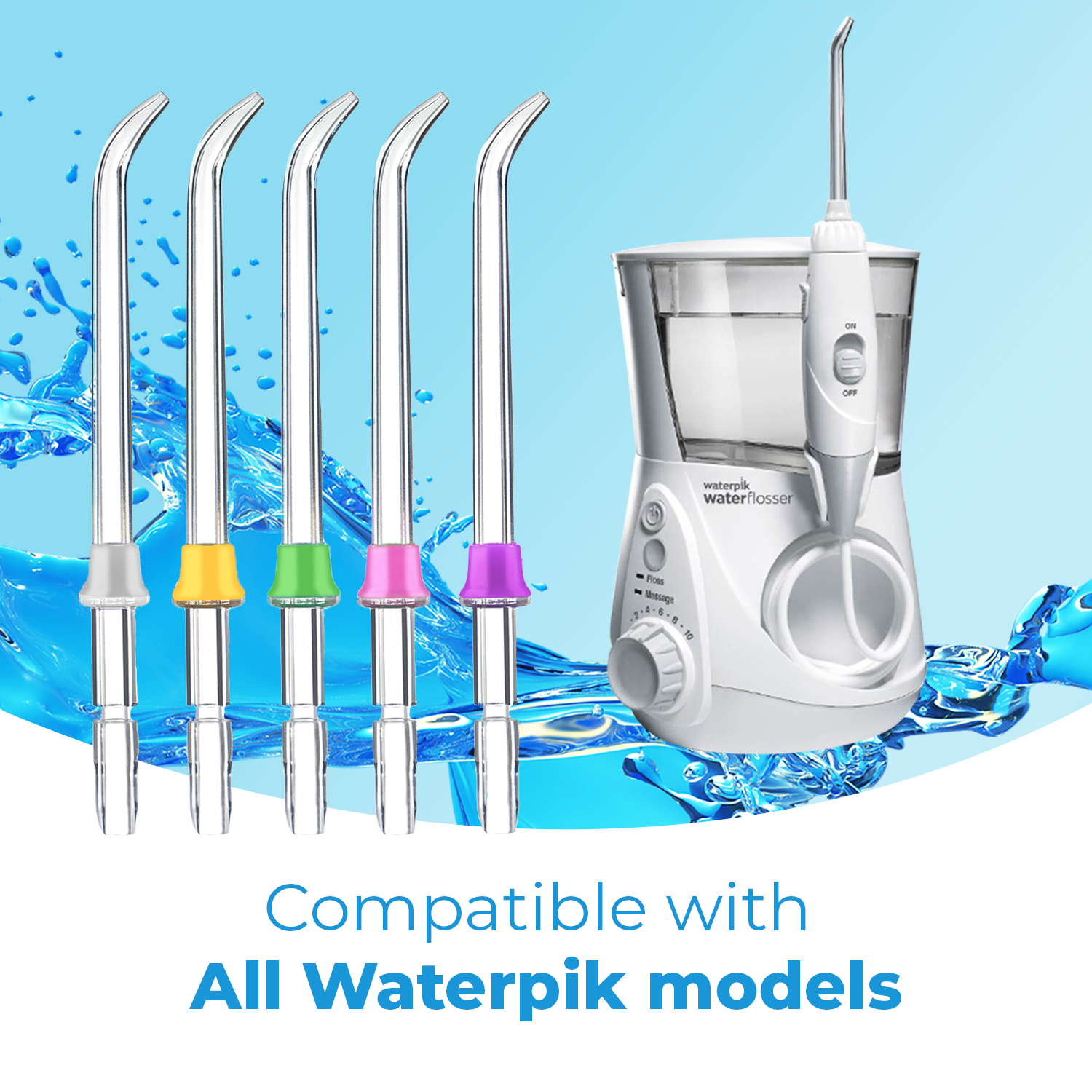 FORTIVO - Wholesale Floss - Flosser Replacement Tips for Waterpik Water Flosser3