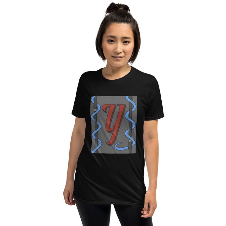 T-shirt lettre Y pour la vente par emilyckohl