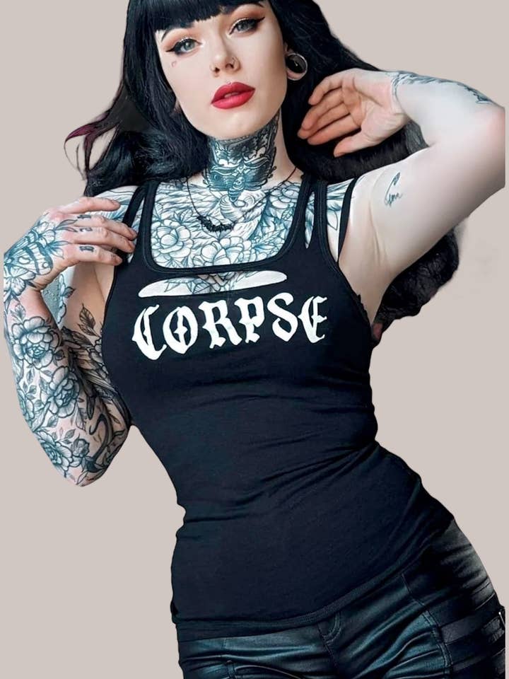 Demi Loon – Großhandel Tanktop – Damen – Leichnam Zerschnittenes Herausgeschnittenes Tanktop2