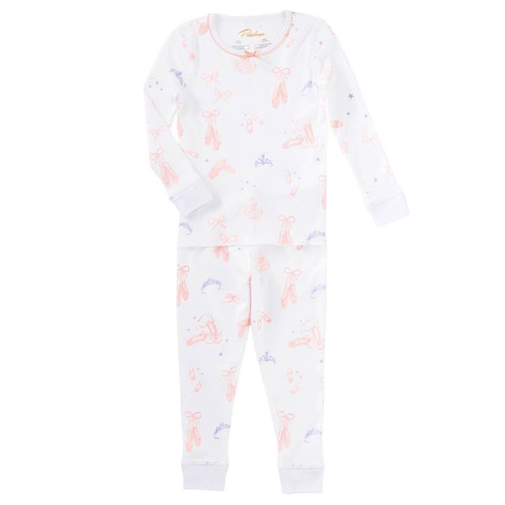 "Ballet Dreams" Dance Kid Pajamas Pima cotton for wholesale by Petidoux