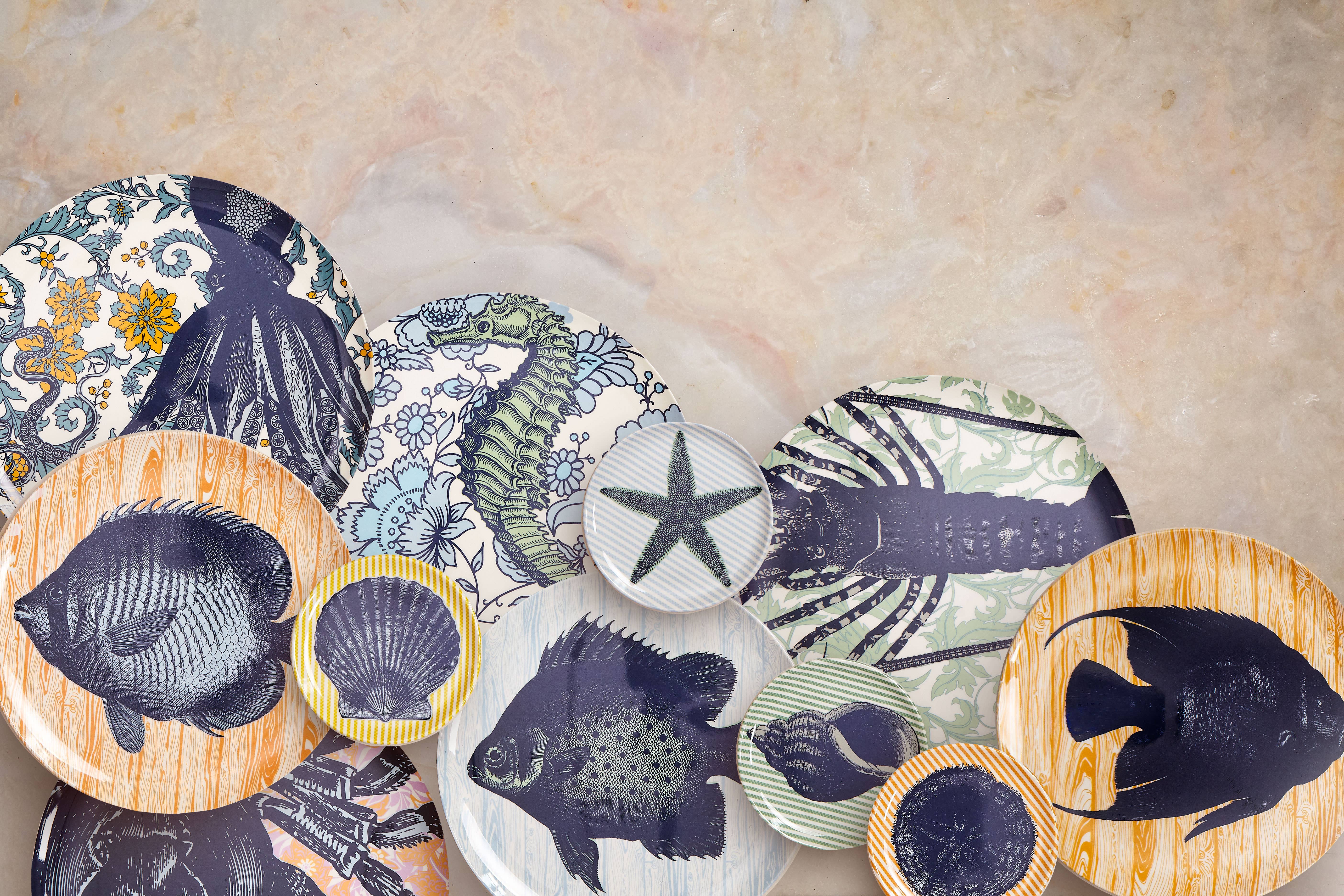 THOMASPAUL – Prato por atacado – Conjunto de 4 Pratos de Jantar Vineyard5