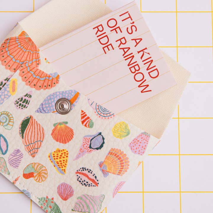 ECKE - Wholesale Card Holder - Women's - Conchas Beige Card Wallets2