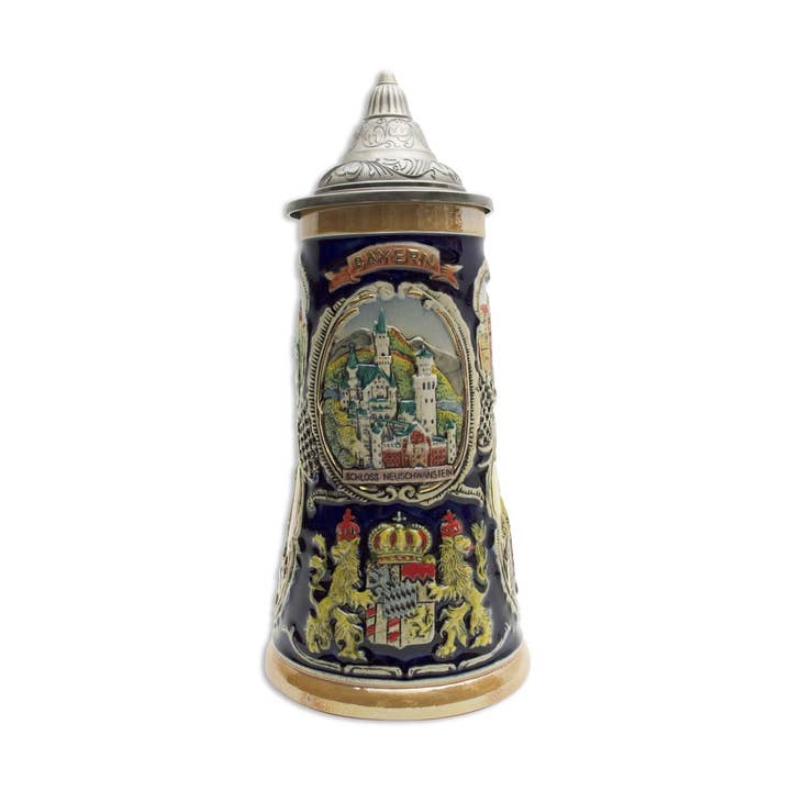 Windows into Germany Collectible German Beer Stein for wholesale by European Heritage Gifts