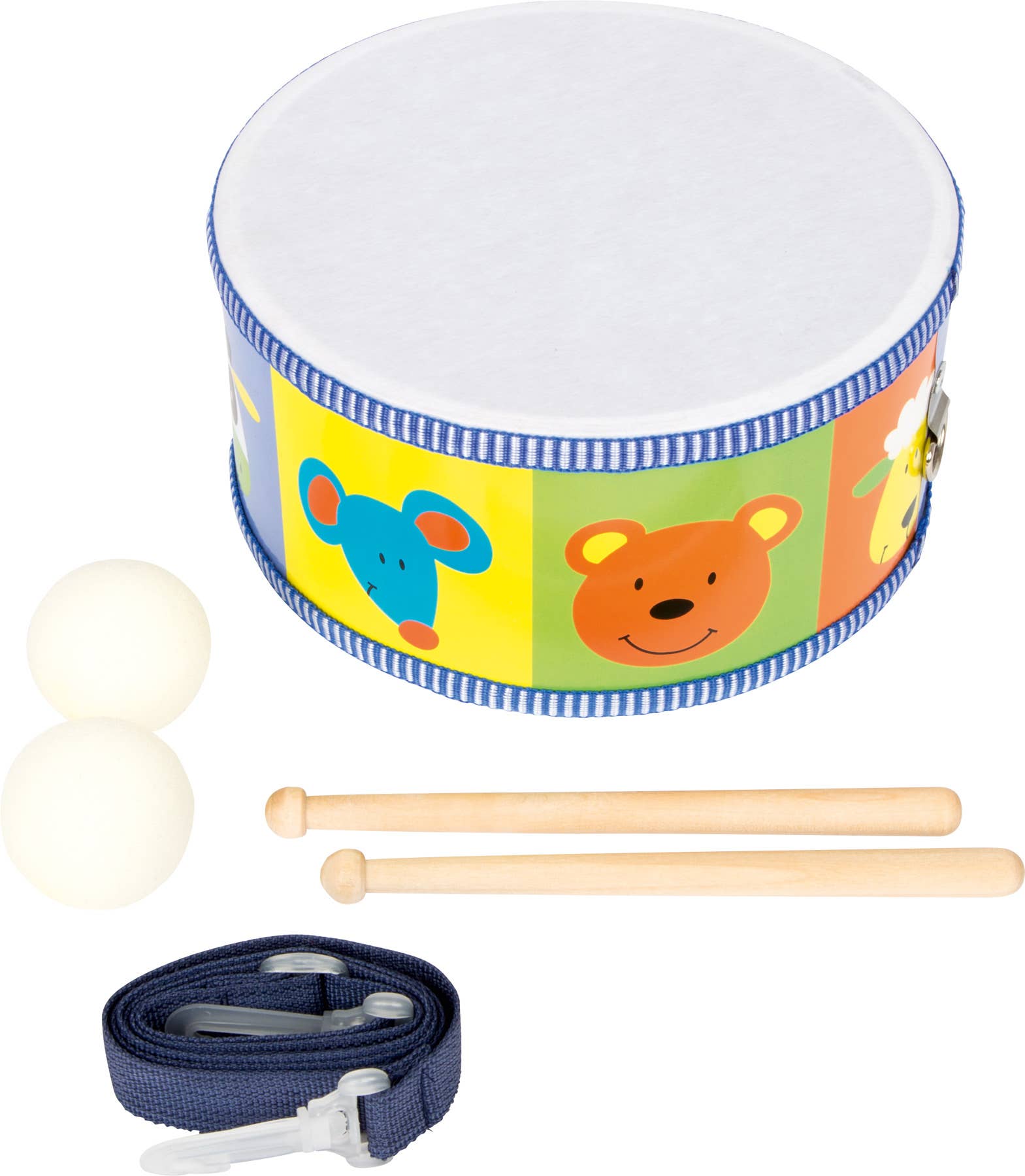 small foot – Großhandel Musikspielzeug – Kind & Baby – Trommel Tiere | Musikinstrument | Holz2