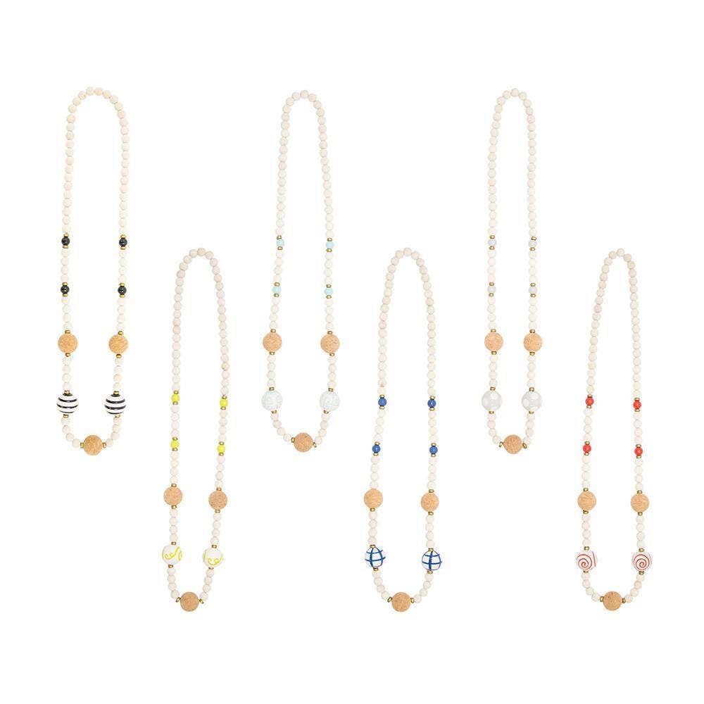 Mainstreet Collection - Venta al por mayor Collares de cuentas/perlas - Collar de perlas de corcho3