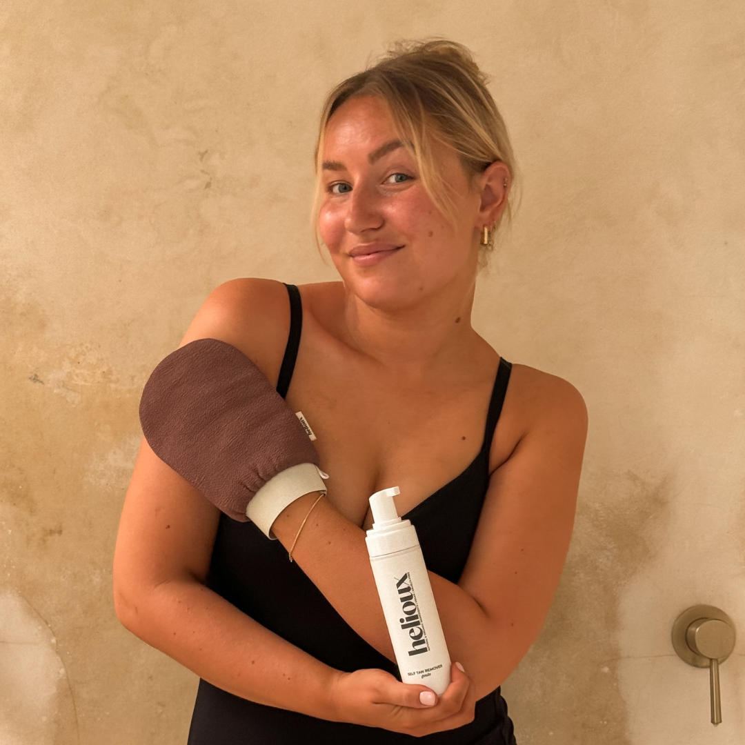 HELIOUX BEAUTY - Venta al por mayor Autobronceador - Removedor de bronceado y prebase equilibrante de pH2