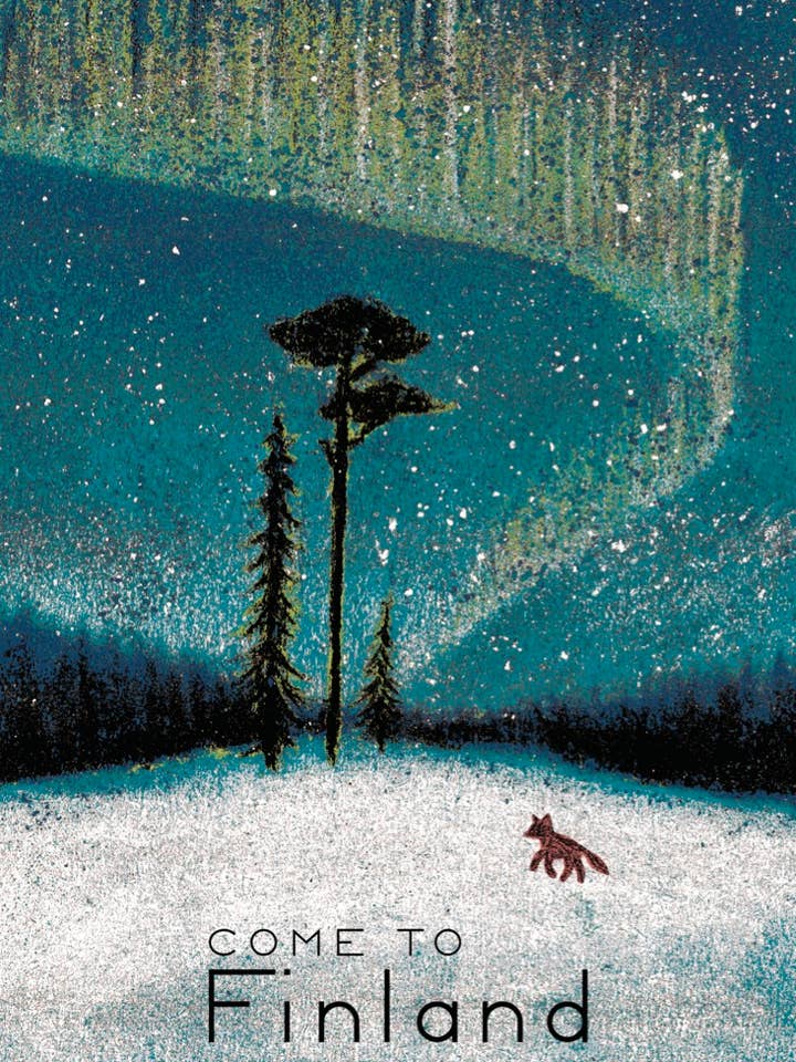 Tray : Sur les pas d'un renard pour la vente par Come to Finland