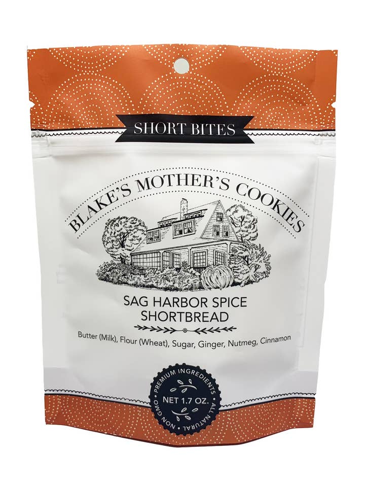 Sag Harbor Spice Shortbread for wholesale by Blake's Mother's Cookies