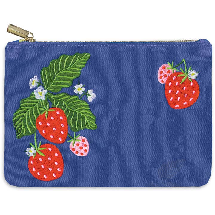 STRAWBERRIES LARGE POUCH for wholesale by Lady Jayne