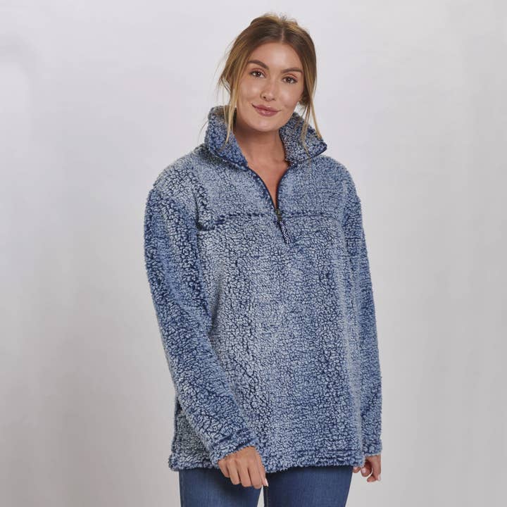 Boxercraft - Wholesale Fleece - Women's - Quarter Zip Sherpa Pullover