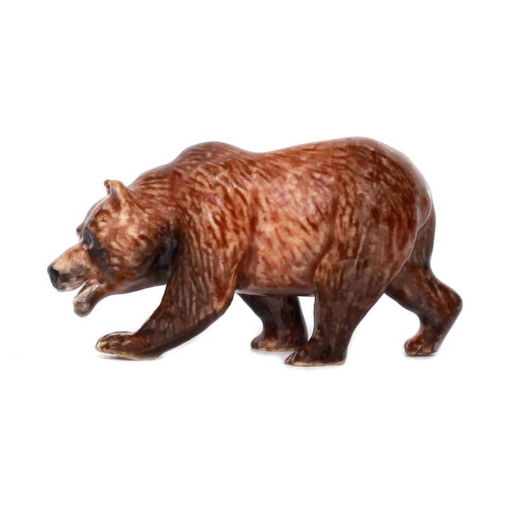 Monarch California Bear Porcelain Miniature for wholesale by Little Critterz