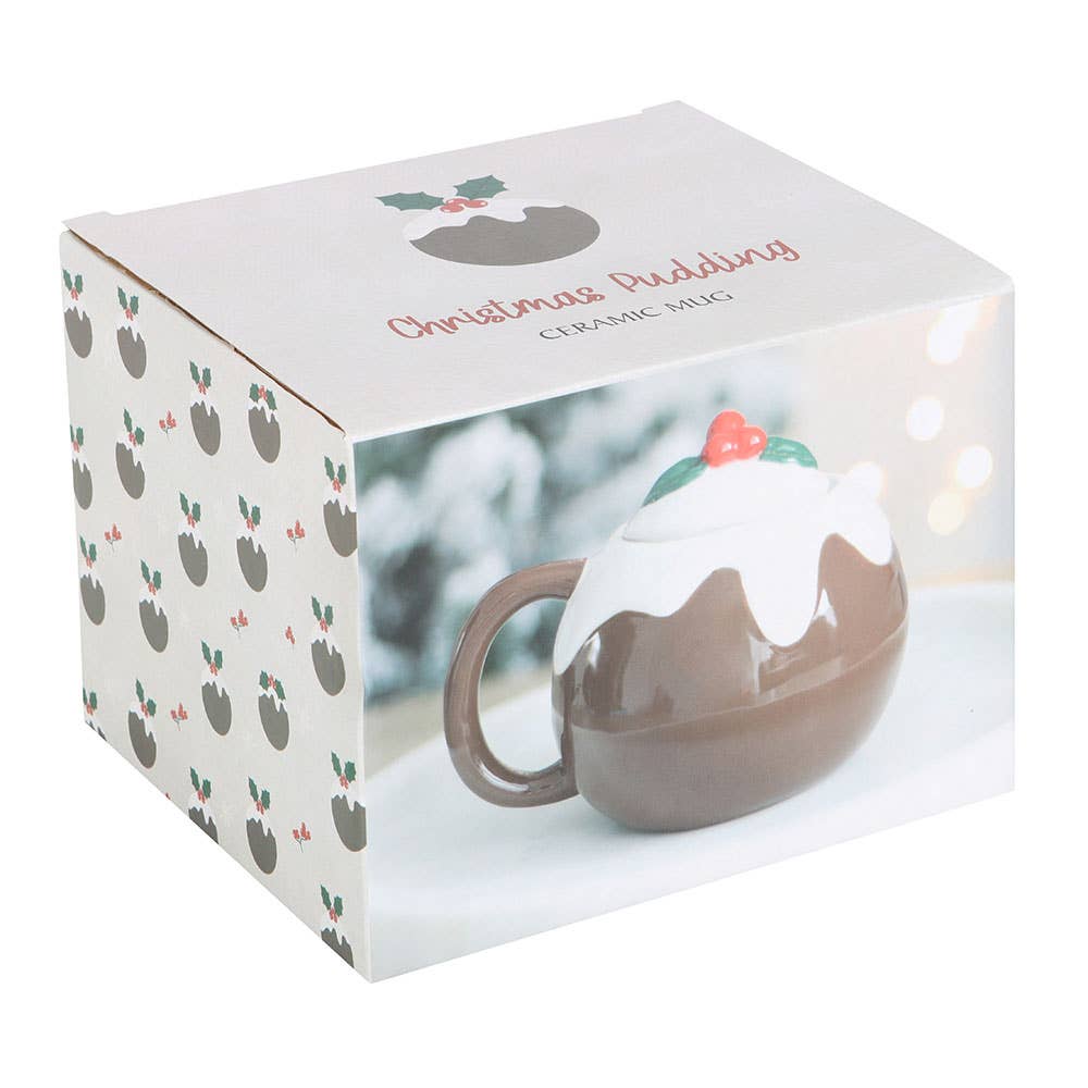 Something Different Wholesale - Wholesale Coffee Mug - Christmas Pudding Shaped Mug6