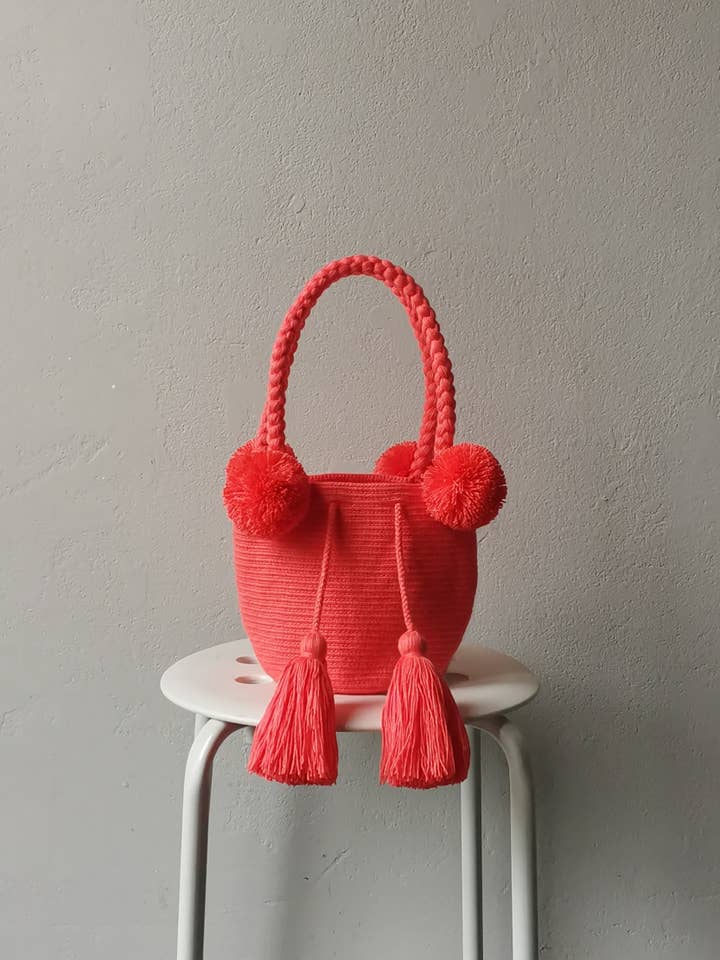 ASHLEY One color handbag/Mochila — Unicolor Collection for wholesale by Mochila Milano by Silvia Ferrari