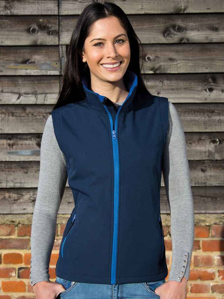 Resultado: Chaleco corporal de tejido blando para mujer, imprimible, de Core para venta al por mayor de Pierre Francis