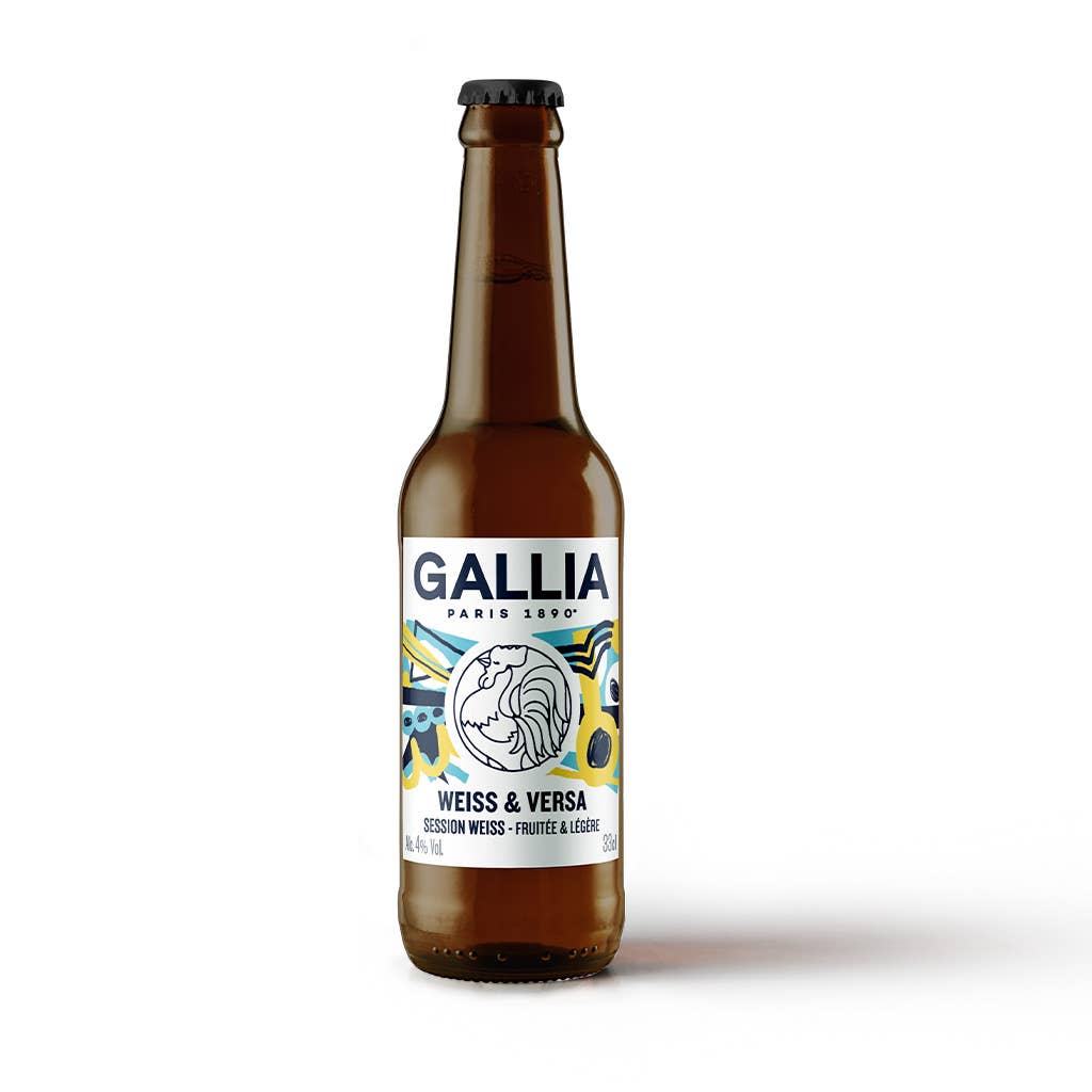Gallia Paris – Engroshandel Øl – GALLIA 🌼 Weiss & Versa - Weissbier-session0