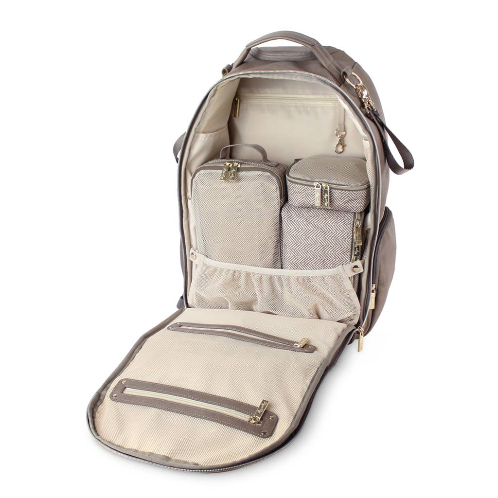 Itzy Ritzy - Wholesale Diaper Bag - Baby - Taupe Pack Like a Boss™ Diaper Bag Packing Cubes1