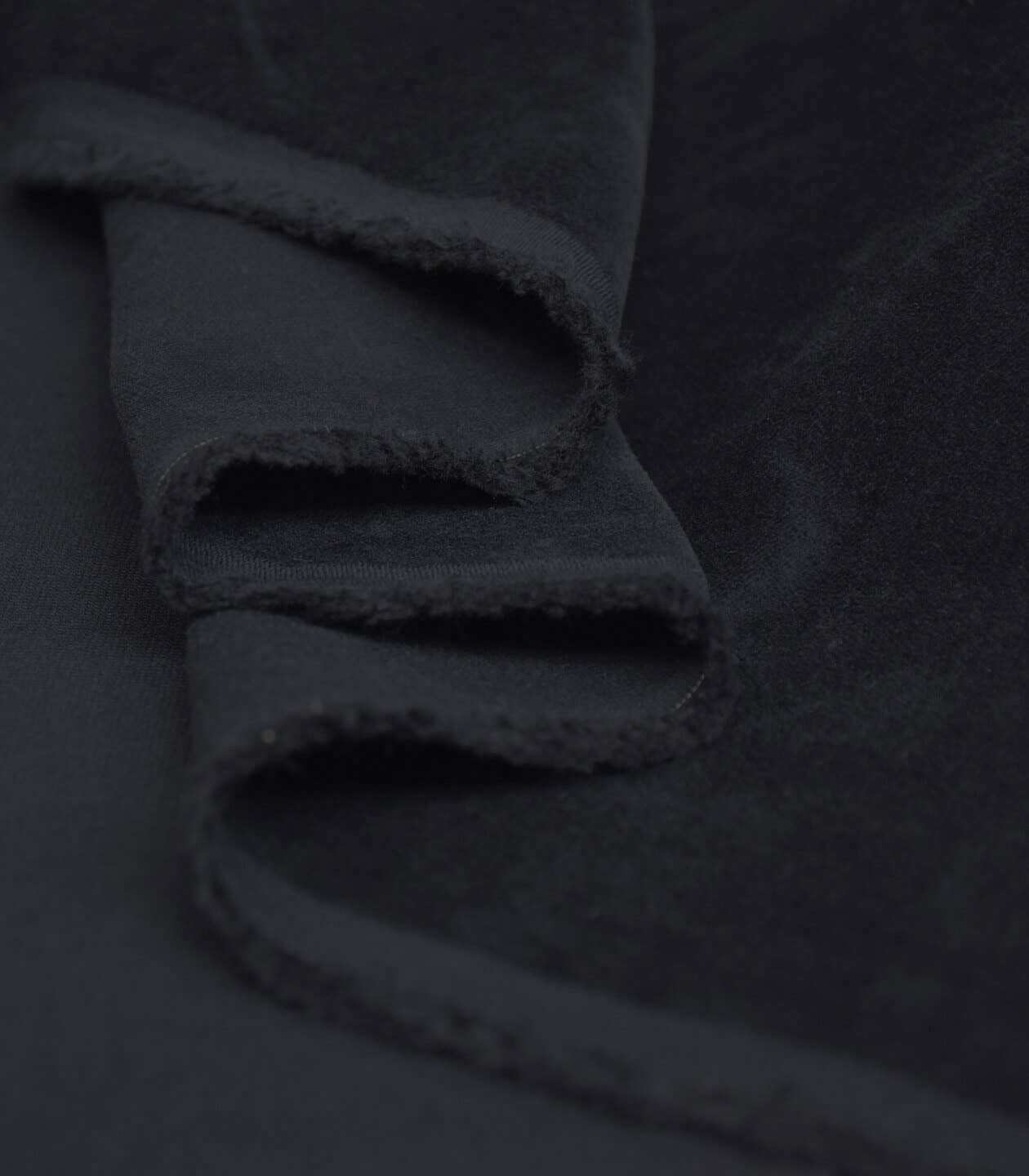 COUSETTE - Vendita all'ingrosso Tessuto - Tessuto Velvet - Notte Nera1