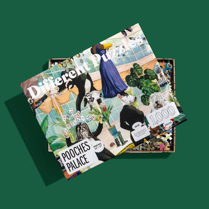 Different Puzzles - Wholesale Puzzle - Adult - Pooches Palace – 1,000 pieces5