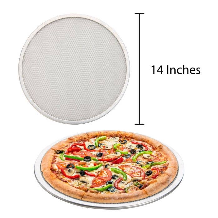 HIC - Harold Import Co. - Wholesale Kitchen Tool/Gadget - Fantes Pizza Baking Screen, 14in4