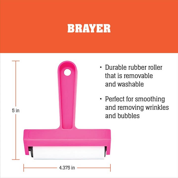 Plaid Crafts - Wholesale Craft Tool - Mod Podge Professional Tool Set - Brayer & Squeegee Set
