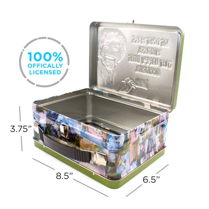 AQUARIUS, GAMAGO, ICUP, & ROCK SAWS by NMR Brands - Wholesale Decorative Box - Bob Ross Happy Accidents Large Fun Box1