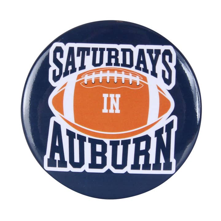 Sábados en Auburn AL Pin de Botón para venta al por mayor de Barrel Down South
