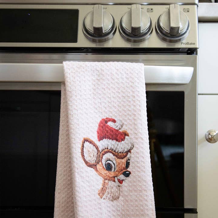 Loom Loom - Wholesale Tea Towel - Vixen Embroidery 21