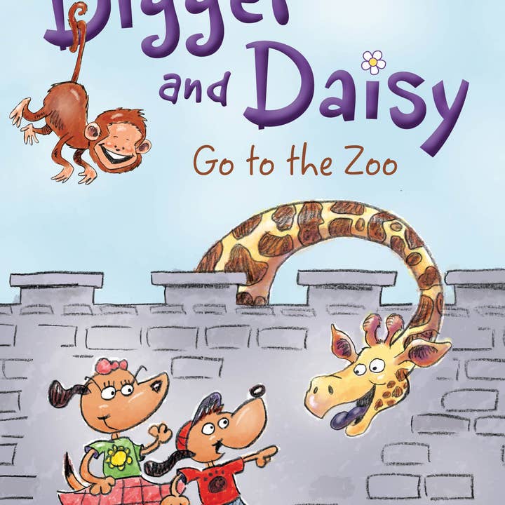 Digger and Daisy Go to the Zoo Early Reader Book for wholesale by Sleeping Bear Press
