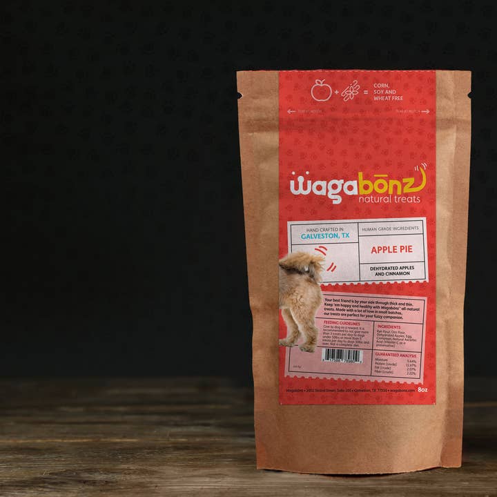 Apple Pie Dog Treat for wholesale by Wagabonz