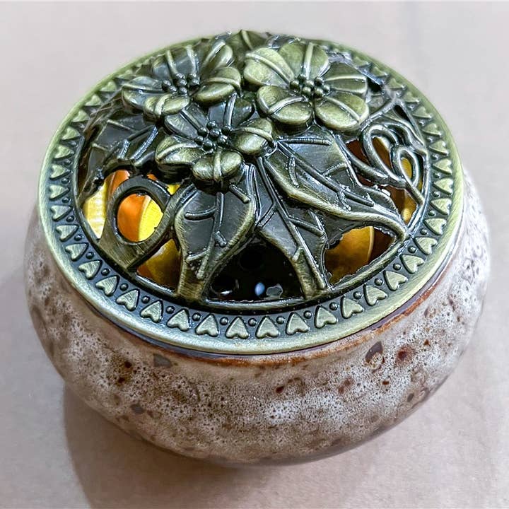 Esoterica Arte - Wholesale Incense Holder - Ceramic Burner 9, 5x9, 5x5cm #11