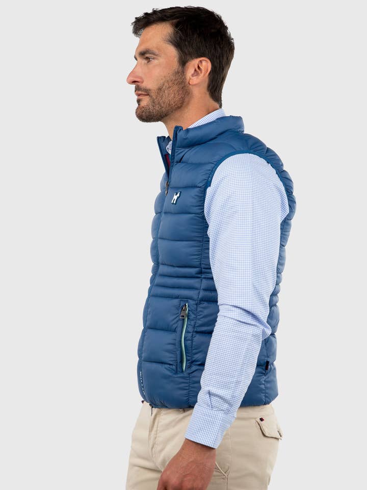 Ultraleichte gepolsterte Marineweste für den Großhandel von williot