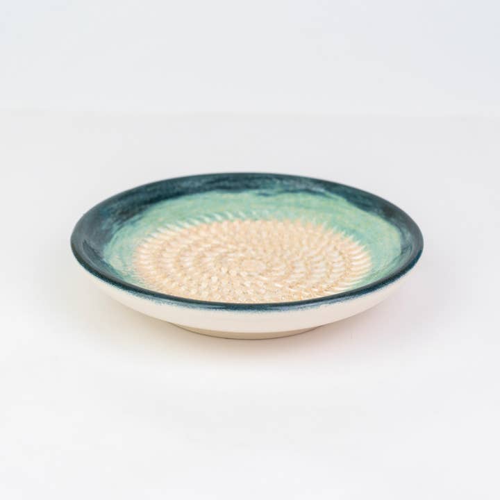 Alfar Tierra Cocida - Wholesale Grater - Small Ceramic Garlic and Cheese Grater Dish/Brisa
